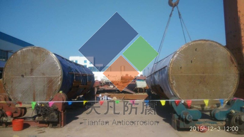 中韓（武漢）石化及泉州石化五臺(tái)管束防腐全部完成